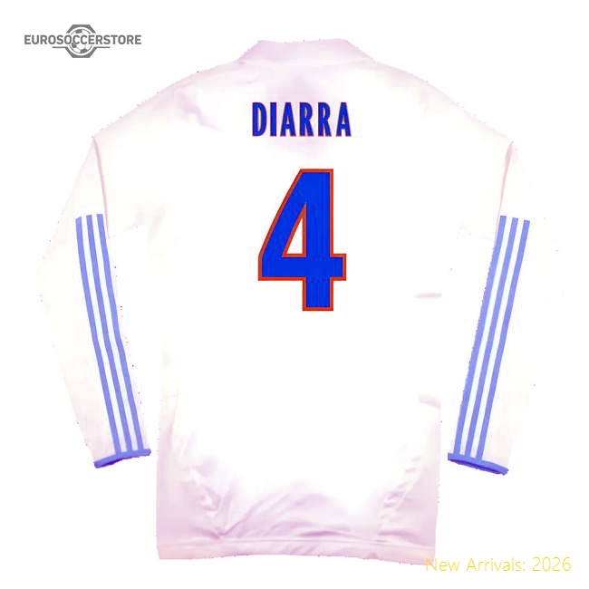 Marseille 2011-12 Player Spec Long Sleeve Home Shirt ((Excellent) L) (Diarra 4)-PitchVibe Kits